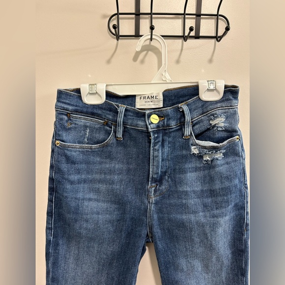 🍁Frame Le High Skinny Jean Ankle Cut - Picture 4 of 10